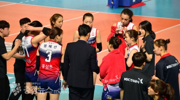 작전타임 부른 서남원 감독