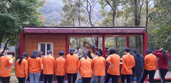 전남 장성군 방장산휴양림에서 제3회‘나를 찾아가는 힐링열차’프로그램 운영