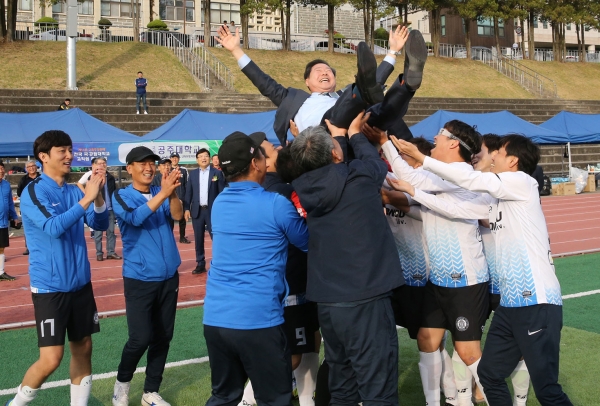 공주대, 전국 국공립대학교 축구대회에서 우승 쾌거