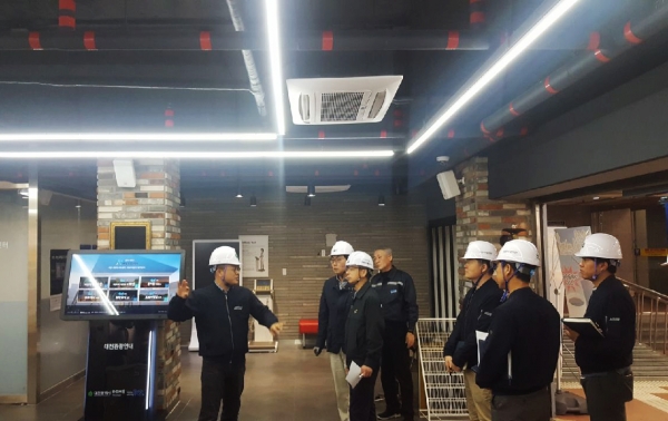 역전지하도상가 교차 안전점검