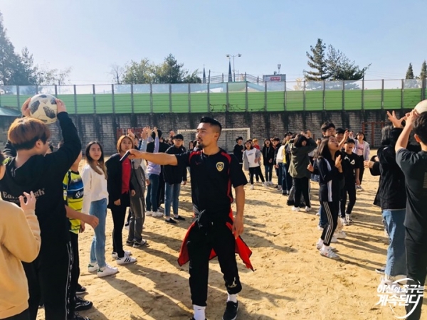 권곡초의 비타민스쿨 진행 모습