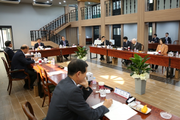 1. 1일 한남대에서 열린 한국사립대학총장협의회 대전·세종·충남지역 분과협의회 모습