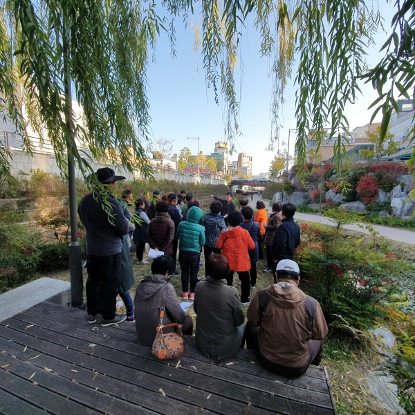 포항시, 아산시 온천천 복개하천 생태하천 우수사례 견학 방문