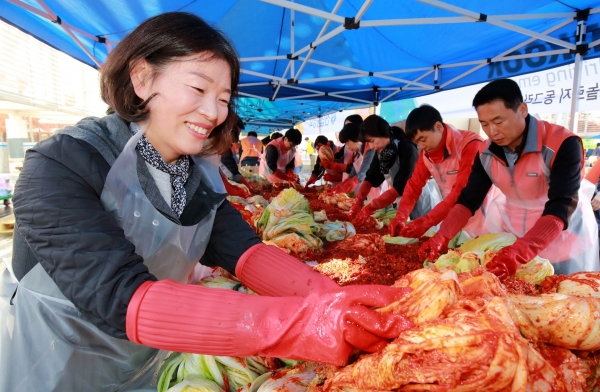한국타이어 2019 사랑의 김장 담그기 봉사활동