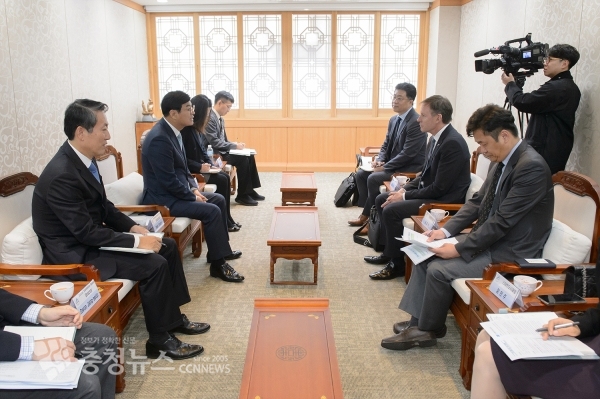 필립터너 주한뉴질랜드대사 예방