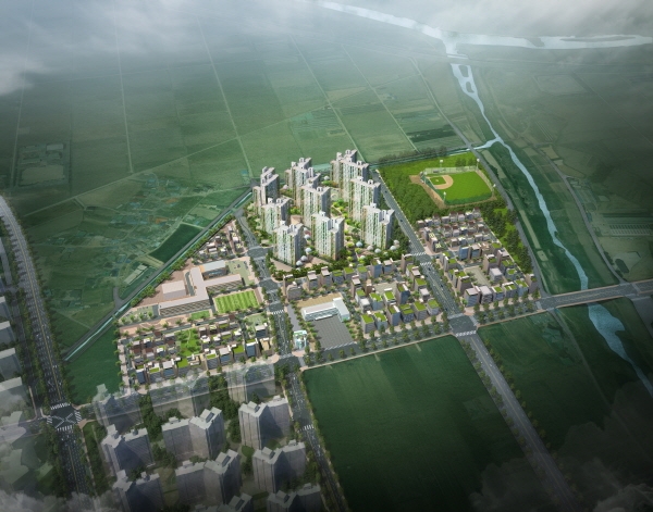 모종2지구 도시개발사업 조감도