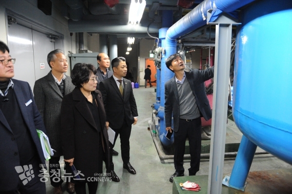 대덕구의회 행자위, 대덕국민체육센터 현장 방문 실시.