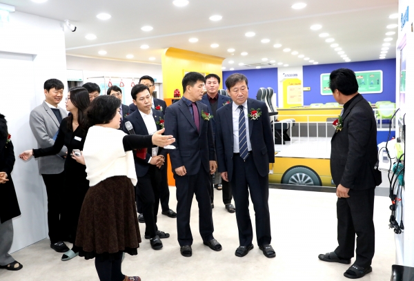 둔산초 안전체험관 개관 모습