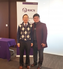 (우) Frankie So(면접위원), 이홍대 박사