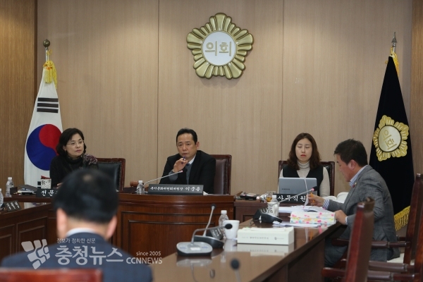 이준용 위원장-천안시의회 복지문화위원회 / 충청뉴스 최형순 기자