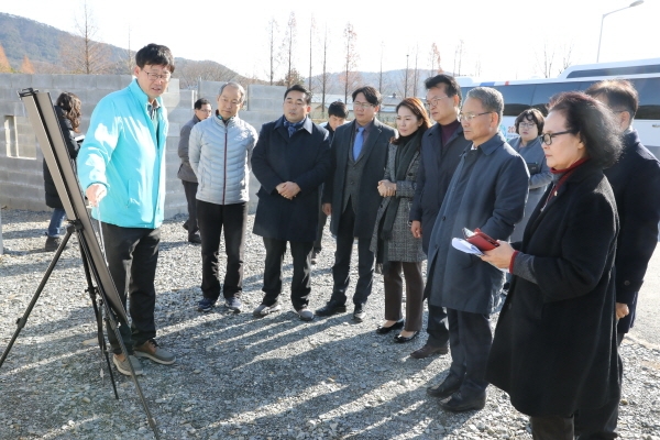 병영체험장 조성사업 현장