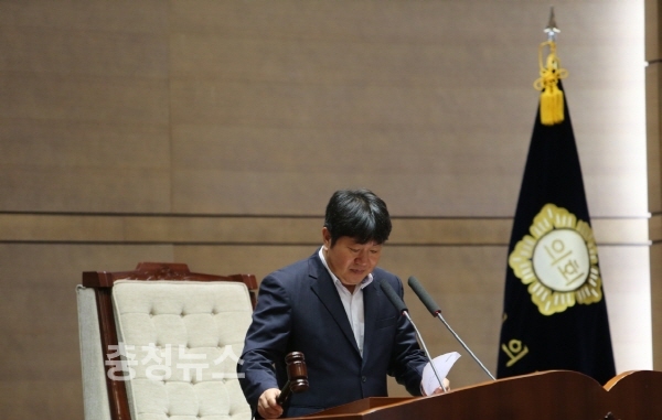 인치견 천안시의회 의장 / 충청뉴스 최형순 기자