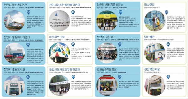 청소년운영위원회 ‘상송상청’이 기획한 원도심 생생지도