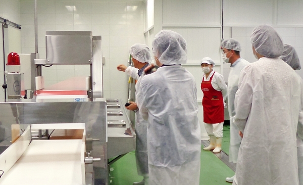 학교급식 공급업체 현장점검 사진