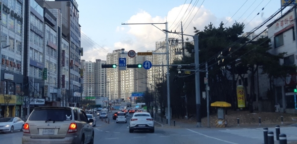 무인단속카메라-백석동롯데리아4가