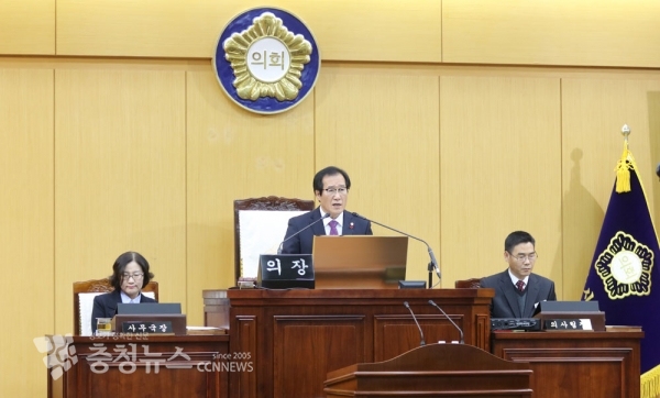 임재관 서산시의회 의장 / 충청뉴스 최형순 기자
