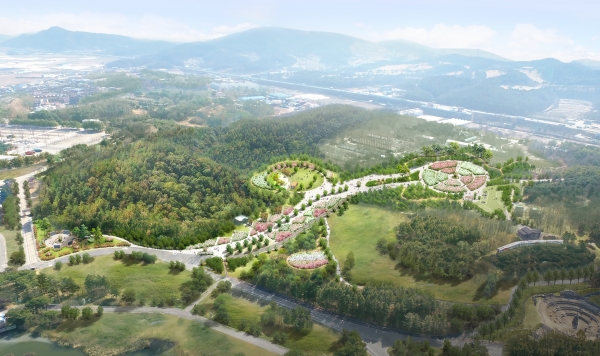 무궁화 테마공원 조감도