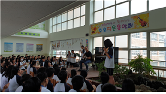 대전 장대중, 수요음악회