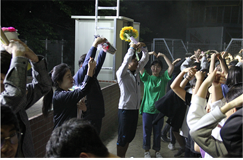 대전 장대중 학생들