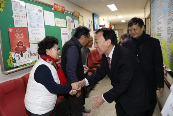 설동호 교육감, 연말연시 사회복지시설 위문 격려 방문