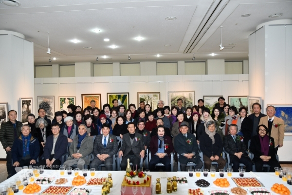 제15회 소석회전 개최식 기념촬영