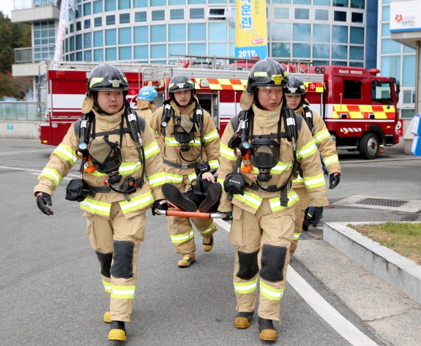 지난 10월에 열린 ‘2019 재난대응 안전한국훈련’ 모습.