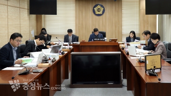 세종특별자치시의회 행정복지위원회(위원장 채평석)과 박성수, 노종용, 안찬영, 이영세 위원