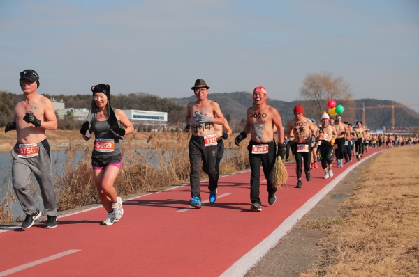 2020대전맨몸마라톤대회 모습