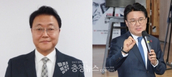 (왼쪽부터) 주형철 靑 경제보좌관, 황운하 경찰인재개발원장