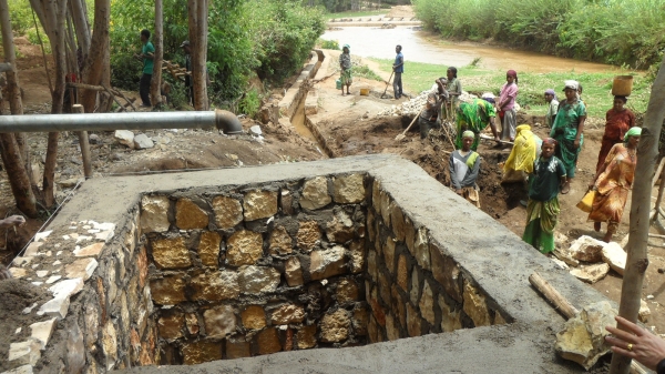 한국농어촌공사가 2014년 완료한 ODA사업(에티오피아 관개시설 개보수사업).