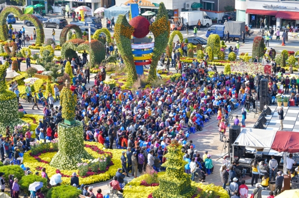 제3회 예산장터 삼국축제 현장