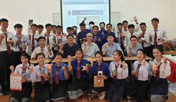 사이언스 캠프 참가자들 기념사진