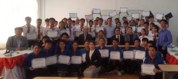 사이언스 캠프 참가자들 기념사진