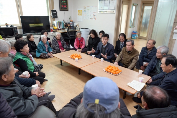 공주시 금학동 시민과의 대화 사진