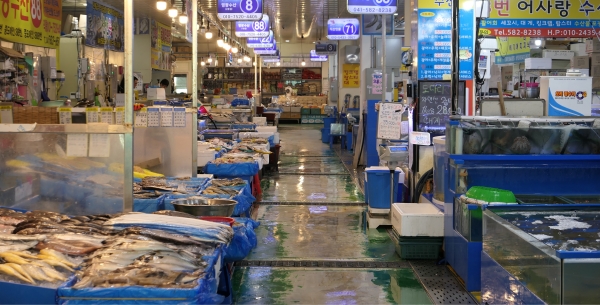 농수산물도매시장관리사업소(수산동 내부)