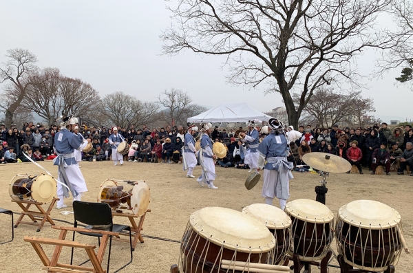 25일 열린 해미읍성 설맞이 민속 한마당 행사 모습