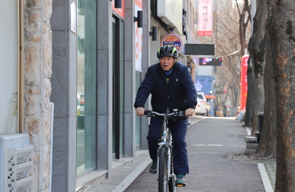 자전거 운행사진