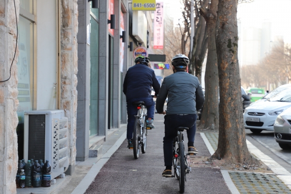 자전거 운행사진