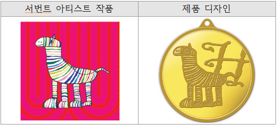 아티스트 원작디자인과 제품(말띠).