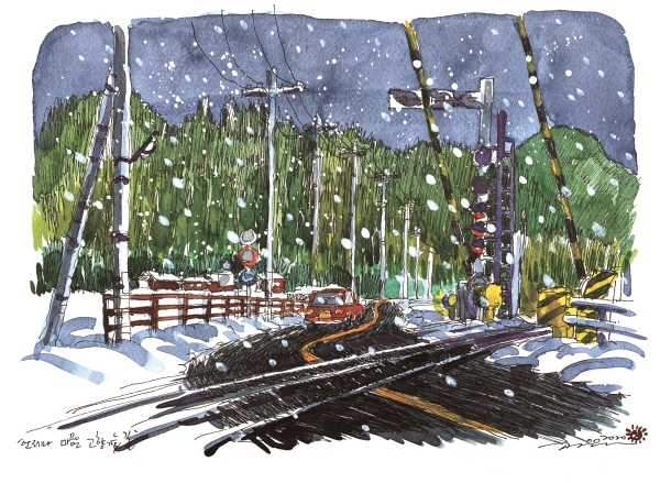 고경일 교수의 작품 ‘교토가는 길’