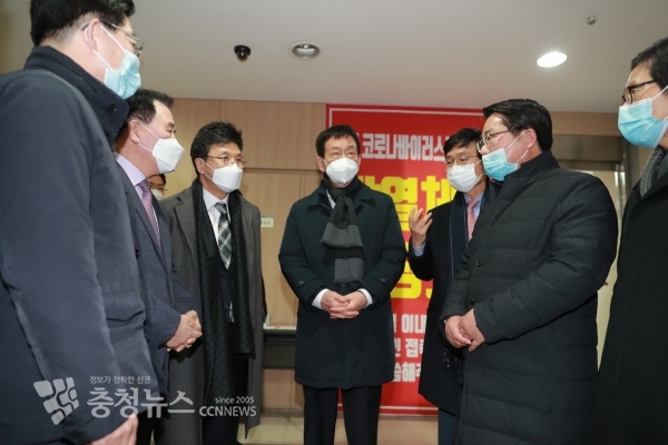 순천향대학교 중국 유학생 입소생활관 점검