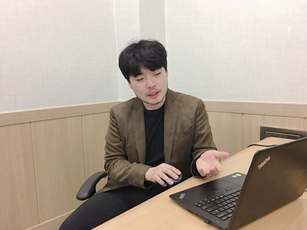 국어국문창작학과 졸업하는 정호상 씨