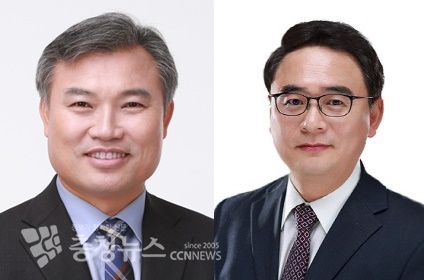 (왼쪽부터) 정기현 대전시의원, 안필용 전 보좌관