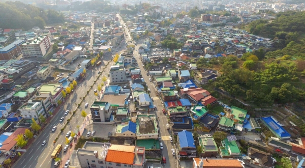 옥룡동 도시재생 뉴딜사업_옥룡동 일대 모습