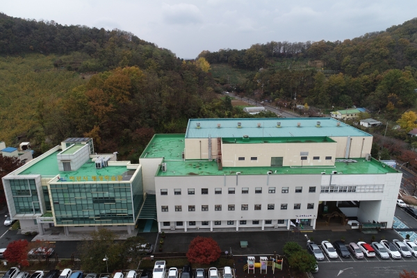 아산시평생학습관 전경