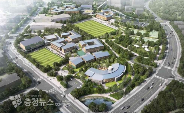 6-4생활권, 해밀 유․초․중․고 신설 조감도