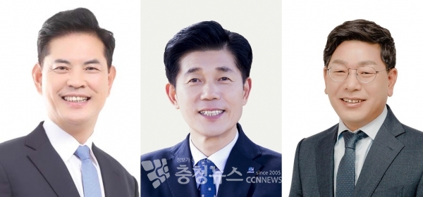 더불어민주당 대전 대덕구 예비후보 (왼쪽부터 박영순, 박종래, 최동식)