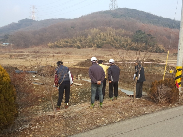 지난해 해빙기 안전점검 실시