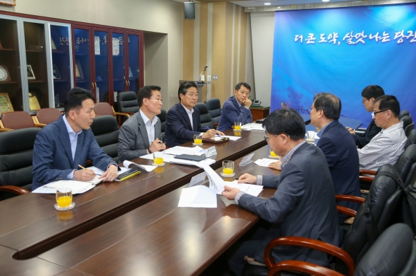 자발적감증위원 간담회(시장님 참석).