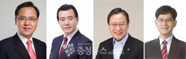 통합당 이명수(아산갑), 홍문표(홍성예산), 김동완(당진시), 이창수(천안병) 공천 확정자